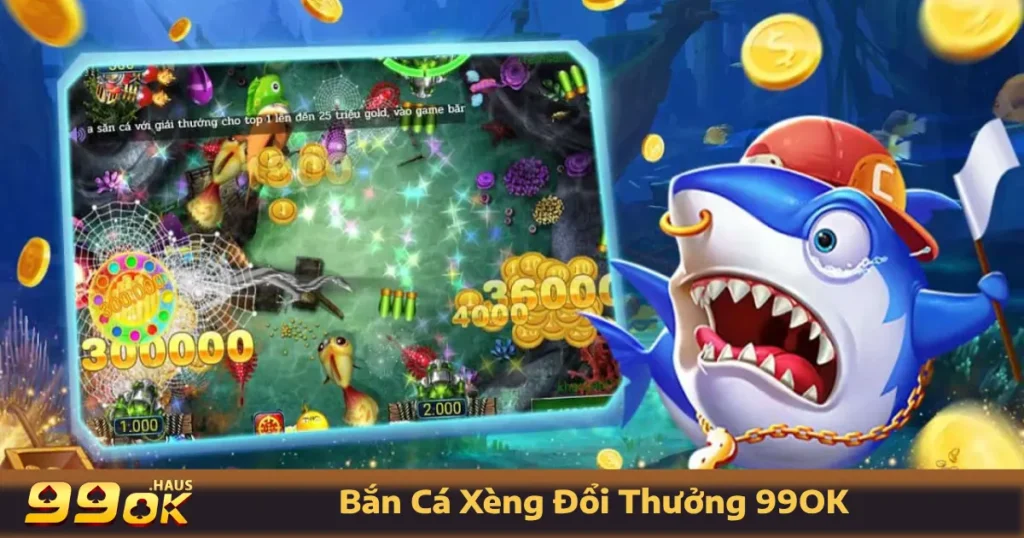 Các loại súng và đạn trong bắn cá xèng đổi thưởng 99OK