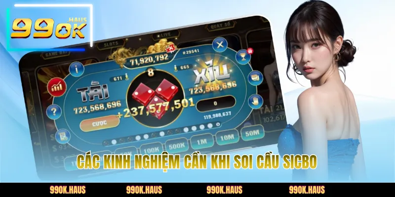 Cầu Tài Xỉu - Bí Quyết Soi Cầu Chuẩn Xác Từ Cao Thủ 5 Các kinh nghiệm cần khi soi cầu sicbo