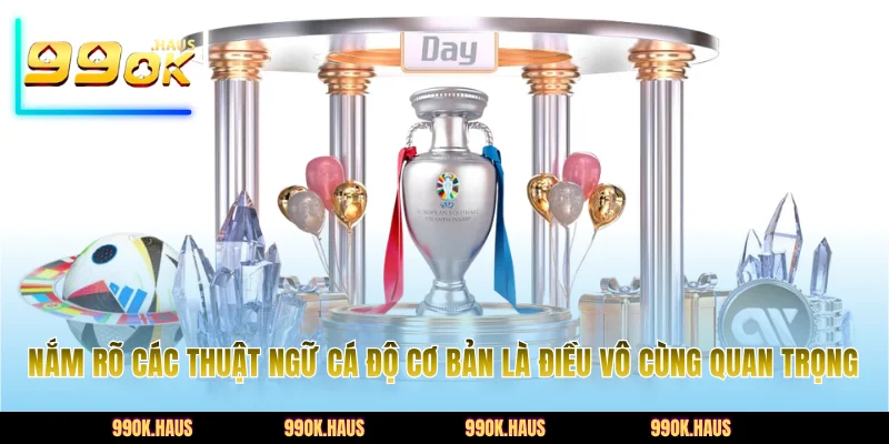Nắm rõ các thuật ngữ cá độ cơ bản là điều vô cùng quan trọng.